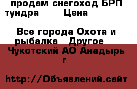 продам снегоход БРП тундра 550 › Цена ­ 450 000 - Все города Охота и рыбалка » Другое   . Чукотский АО,Анадырь г.